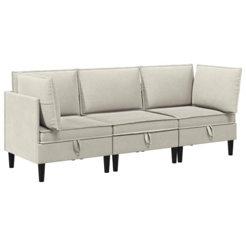 Zestaw mebli do salonu 3 pcs Owies tkanina