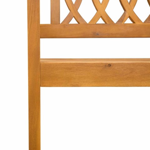 Krzesła ogrodowe 6 pcs naturalny Lite Drewno Akacji