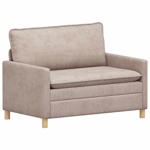 Zestaw Sof 2 pcs Beżowy Poliester