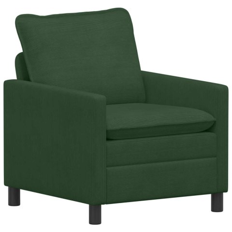 Zestaw Sof 2 pcs Zielony dżungli tkanina