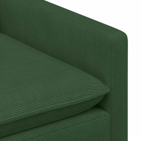 Zestaw Sof 2 pcs Zielony dżungli tkanina