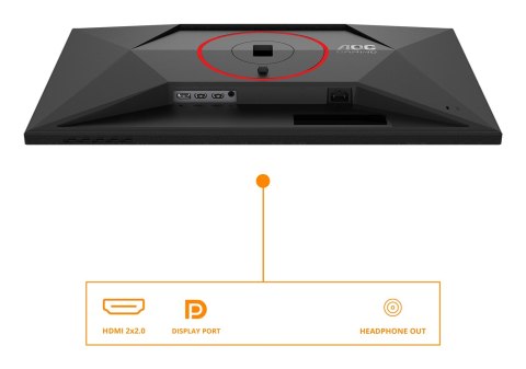 MONITOR AOC LED 27" Q27G4ZR Fast IPS QHD 240Hz (260Hz O/C)