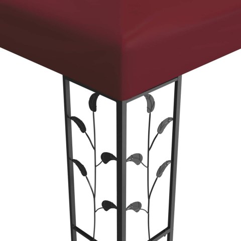 Altana 3,97 x 2,96 x 2,68 m Czerwone wino Poliester i Stal
