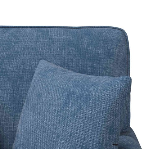 Chaise Lounge z Fartuszkiem niebieski 157 x 91 x 91 cm ARES