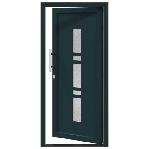 Drzwi Frontowe antracytowy 88 x 200 cm PVC