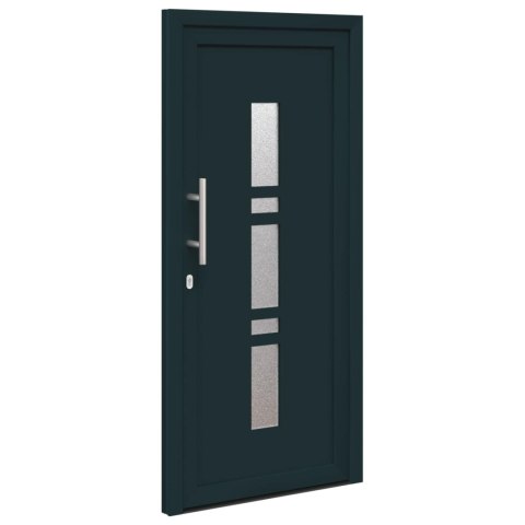 Drzwi Frontowe antracytowy 98 x 200 cm PVC