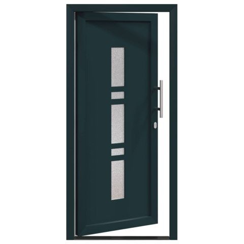 Drzwi Frontowe antracytowy 98 x 200 cm PVC