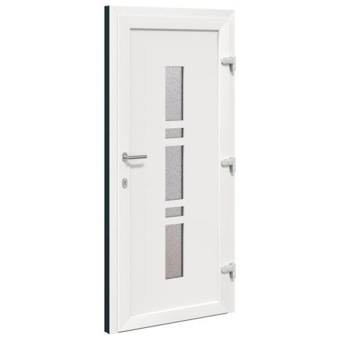 Drzwi Frontowe antracytowy 98 x 200 cm PVC