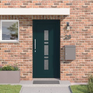 Drzwi Frontowe antracytowy 98 x 208 cm PVC