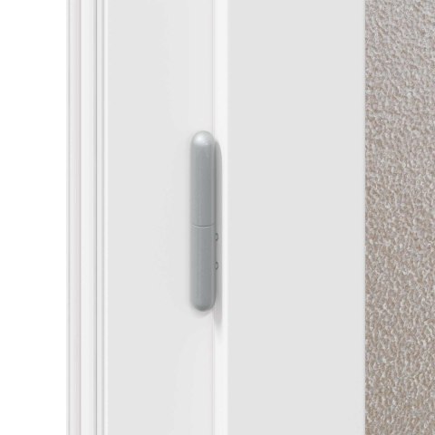 Drzwi Wejściowe Boczne Biały 88 x 198 cm PVC