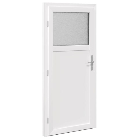 Drzwi Wejściowe Boczne antracytowy 88 x 198 cm PVC