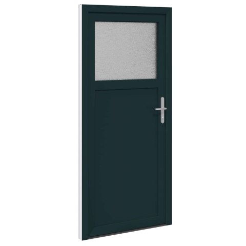 Drzwi Wejściowe Boczne antracytowy 98 x 198 cm PVC