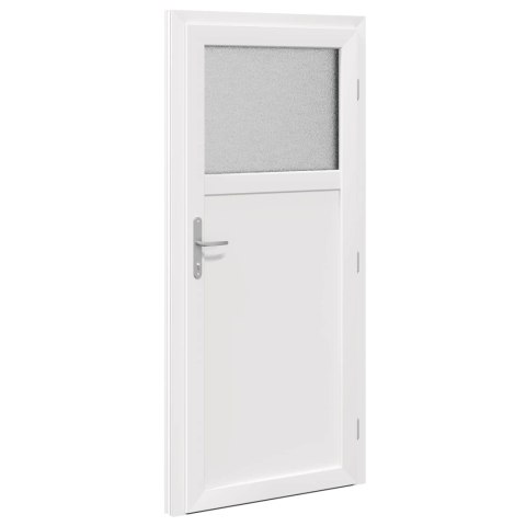 Drzwi Wejściowe Boczne antracytowy 98 x 198 cm PVC