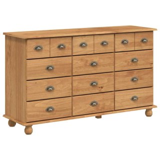Komoda ASKIM Brązowy 79 x 40 x 133,5 cm Lite drewno sosnowe