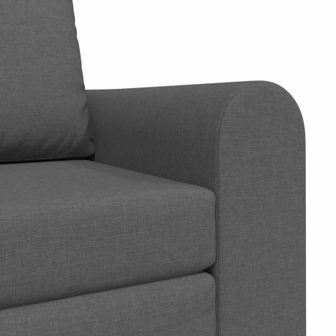 Sofa Bed Ciemnoszary 98 x 71 x 83 cm tkanina