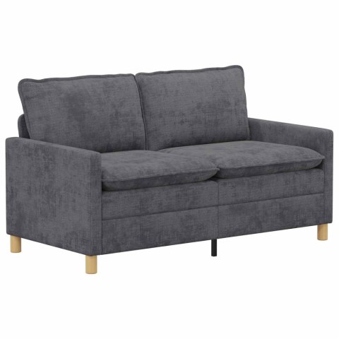 Sofa ciemnoszary 156 x 81 x 87,5 cm Poliester