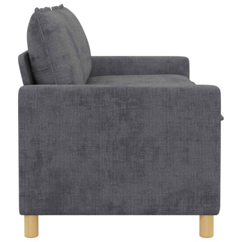 Sofa ciemnoszary 156 x 81 x 87,5 cm Poliester
