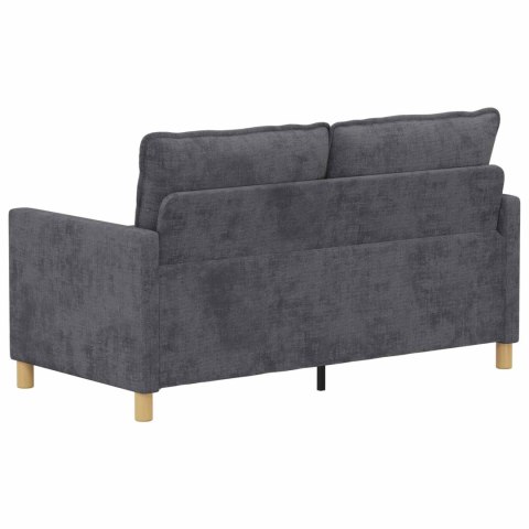 Sofa ciemnoszary 156 x 81 x 87,5 cm Poliester