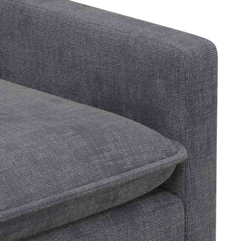 Sofa ciemnoszary 156 x 81 x 87,5 cm Poliester
