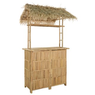 Stół barowy na zewnątrz Naturalny 115 x 95 x 215 cm Bambus