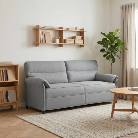 Sofa 100% poliester, metalowa rama, MDF, sklejka
