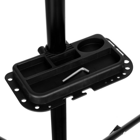 Serwisowy stojak na rower czarny 188 cm