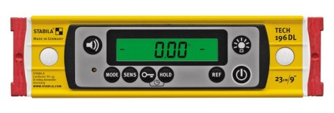 Elektroniczna poziomica Stabila Tech 196DL, IP 67, 23 cm