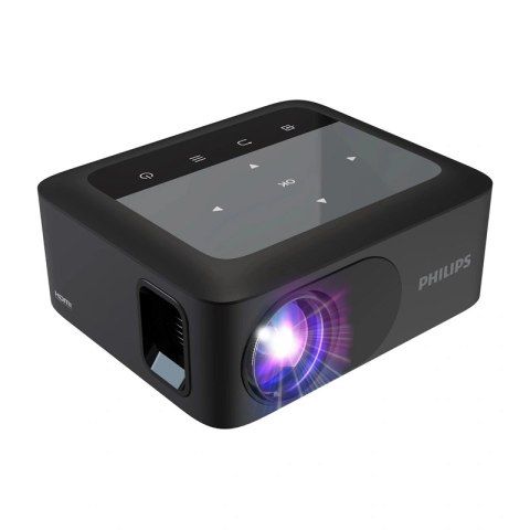 Mini projektor Phillips N-110 720p (czarny)