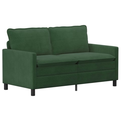 Zestaw Sof 2 pcs Zielony dżungli tkanina