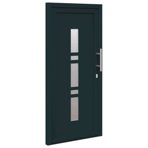 Drzwi Frontowe antracytowy 88 x 200 cm PVC