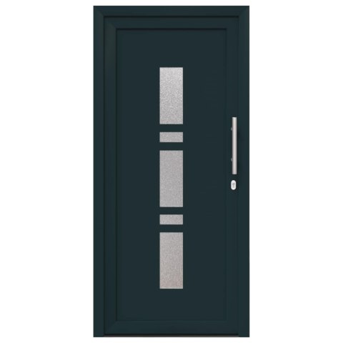 Drzwi Frontowe antracytowy 88 x 200 cm PVC