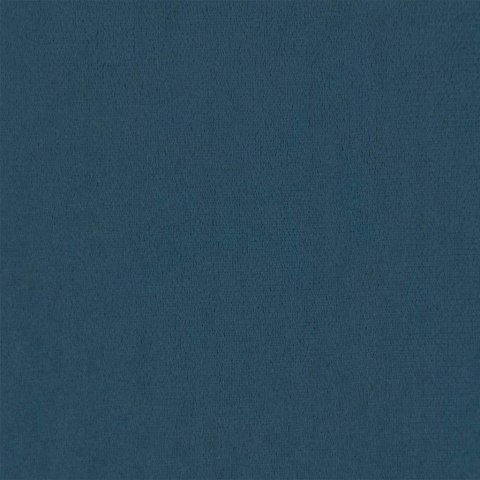 Łóżko kontynentalne, materac i LED, niebieski aksamit 90x190 cm