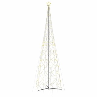 Choinka stożkowa ciepła biel 3000 diod LED 230x800 cm