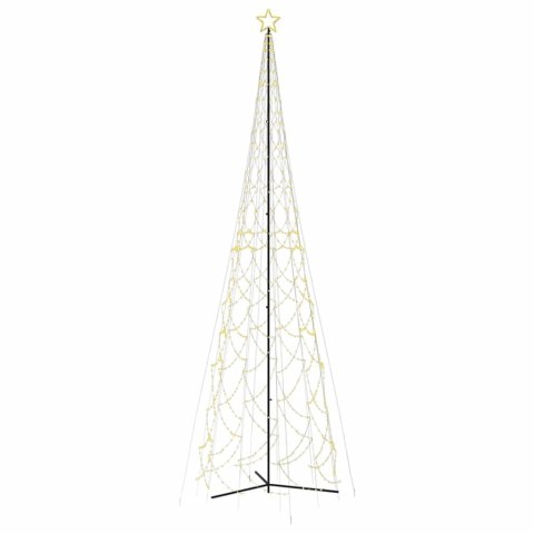 Choinka stożkowa ciepła biel 3000 diod LED 230x800 cm