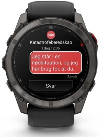 Zegarek Garmin Fenix 8, 51mm AMOLED czarny