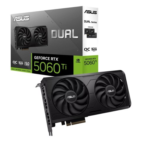 Karta graf. ASUS DUAL RTX 5060 TI 16GB OC EVO - BULK
