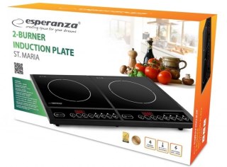 Kuchenka Esperanza St.Maria EKH008 (2 pola grzejne; 2000W) (OUTLET)
