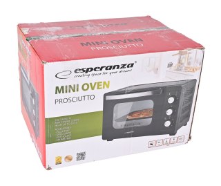 ESPERANZA MINI PIEKARNIK PROSCIUTTO 20L 1280W EKO008N (OUTLET)