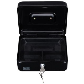 KASETKA METALOWA NA PIENIĄDZE DOKUMENTY 20x8,5x16 CM BLACK + DECKER