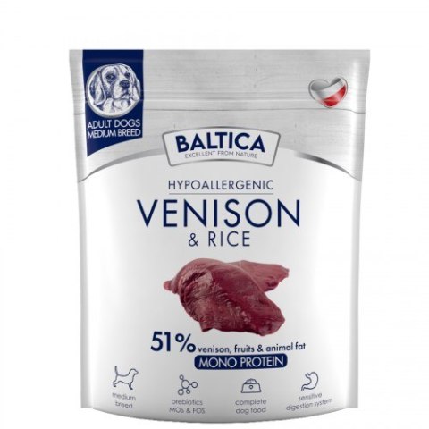 BALTICA NUTRACEUTIC Hypoallergenic Venison & 1kg