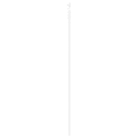 Drzwi przesuwne Biały 83 x 232 cm Lite drewno sosnowe