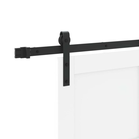 Drzwi przesuwne Biały 83 x 232 cm Lite drewno sosnowe