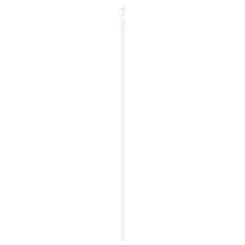 Drzwi przesuwne Biały 83 x 232 cm Lite drewno sosnowe