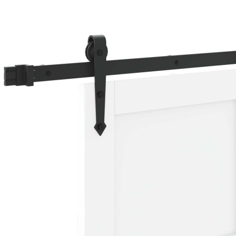 Drzwi przesuwne ORKDAL Biały 83 x 232 cm Lite drewno sosnowe