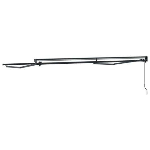 Rama markizy Z regulacją Antracyt 3,5 x 2,5 m Stal