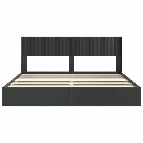 Stelaż łóżka z przechowywaniem i zagłówkiem 3 pcs