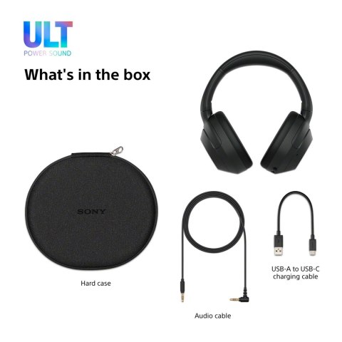 Słuchawki SONY WH-ULT900NB czarne (OUTLET)