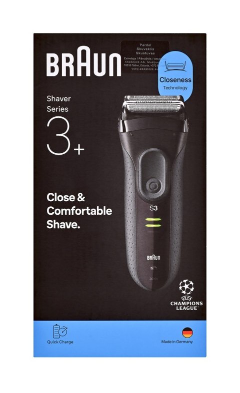 Golarka 3000S BRAUN black/grey Shaver