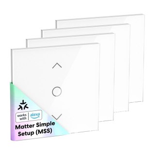 Inteligentny przełącznik rolet MEROSS MRS100MA(EU) Wi-Fi (Matter) (Zestaw 4 szt.)
