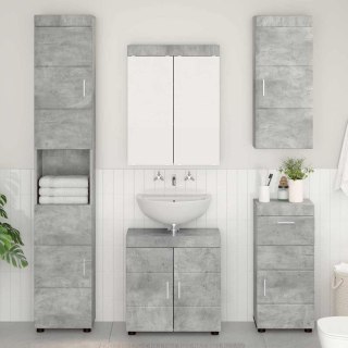 Zestaw mebli łazienkowych TULUM 5 pcs Betonowy szary